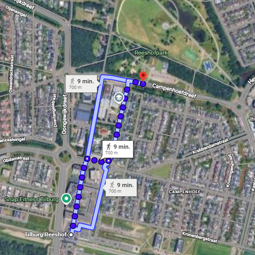 bereikbaarheid treinstation