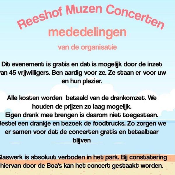reeshof muzen regels