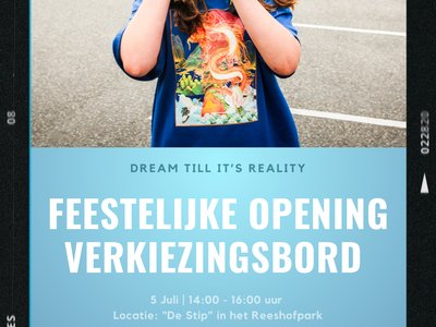 thumbnail_Raisehof feestelijke opening verkiezingsbord